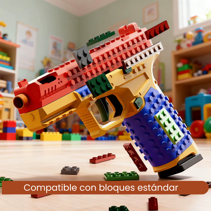 Pistola de Bloques con Expulsión de Casquillos